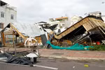 第13号台风袭击，嘉莱省多地受严重损失。图自 越通社