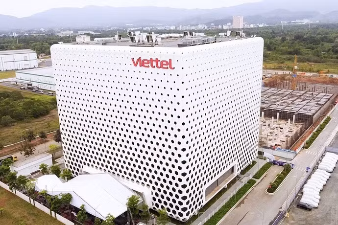 越南军队电信集团（Viettel）和乐二号数据中心全景。图自Viettel