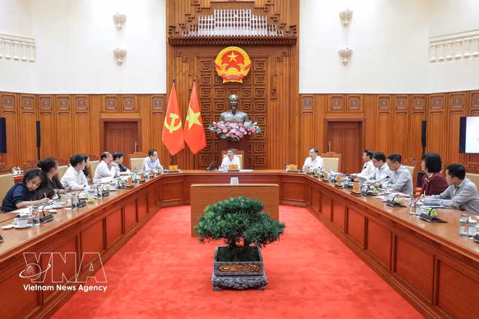 黎明兴总理主持召开关于2027年APEC年筹备进度会议。图自越通社