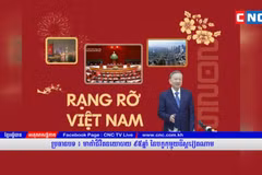 建党95年：柬埔寨CNC电视频道镜头下的“光辉越南”