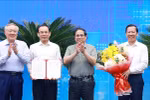政府总理范明政出席胡志明市规划公布仪式。图自越通社