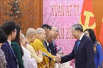 苏林总书记会见归国参加2025年“家乡之春”活动的旅外越侨胞代表。图自越通社