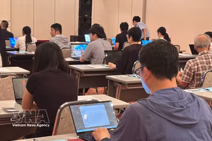越南语能力考试首次在海外采用计算机考试形式