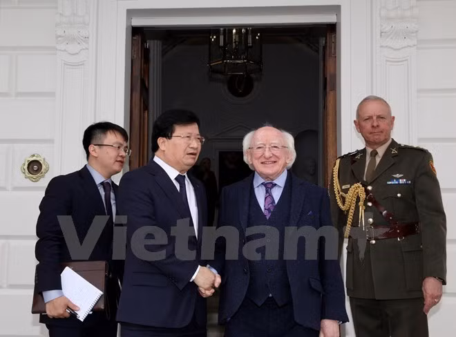 越南政府副总理郑廷勇圆满结束对爱尔兰进行的正式访问 ảnh 1 越南政府副总理郑廷勇圆满结束对爱尔兰进行的正式访问 ảnh 1