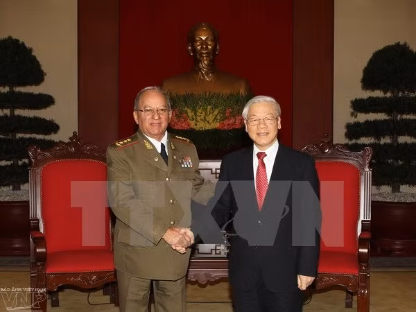 古巴革命武装力量部部长高度评价访越结果 ảnh 1 古巴革命武装力量部部长高度评价访越结果 ảnh 1