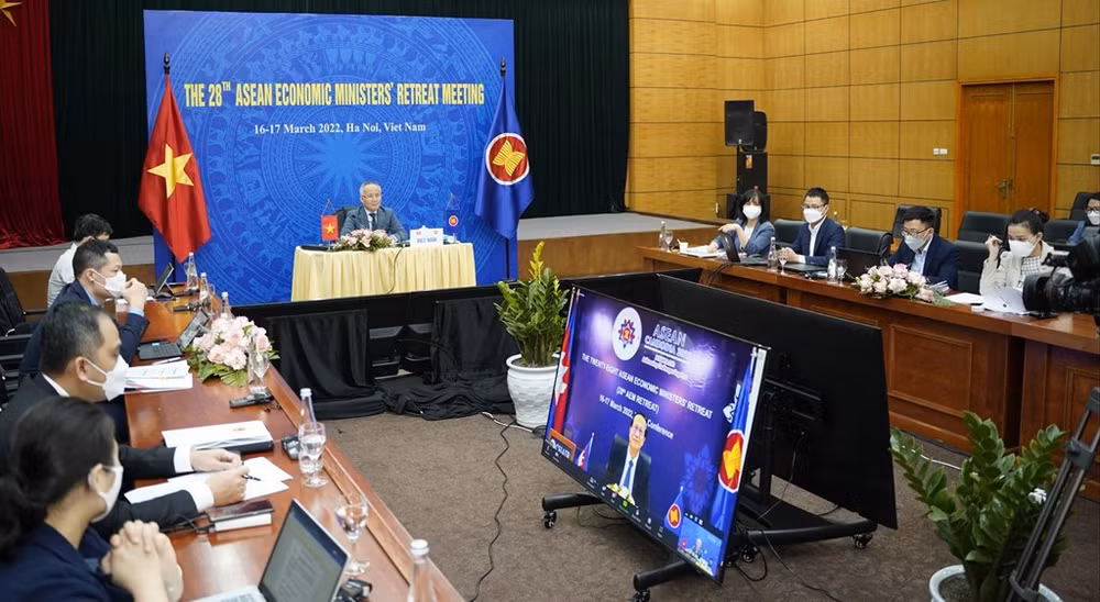 越南提议东盟就《东盟商品贸易协定》升级谈判方式达成共识 ảnh 1
