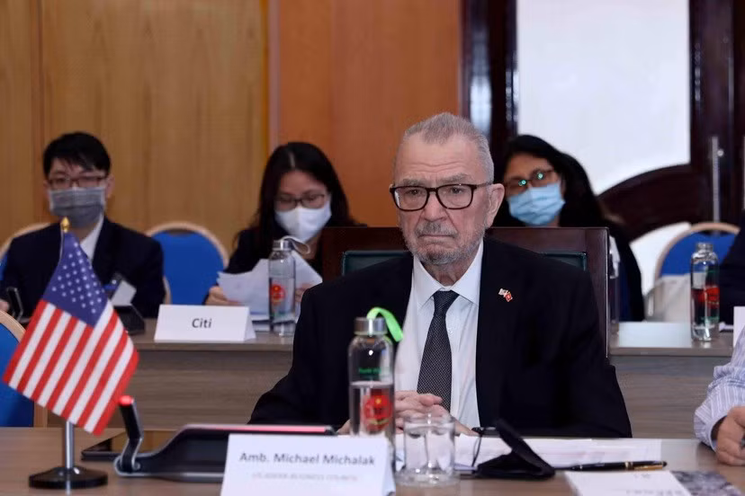 越南计划与投资部部长阮志勇与美国-东盟商业委员会领导举行座谈会 ảnh 2