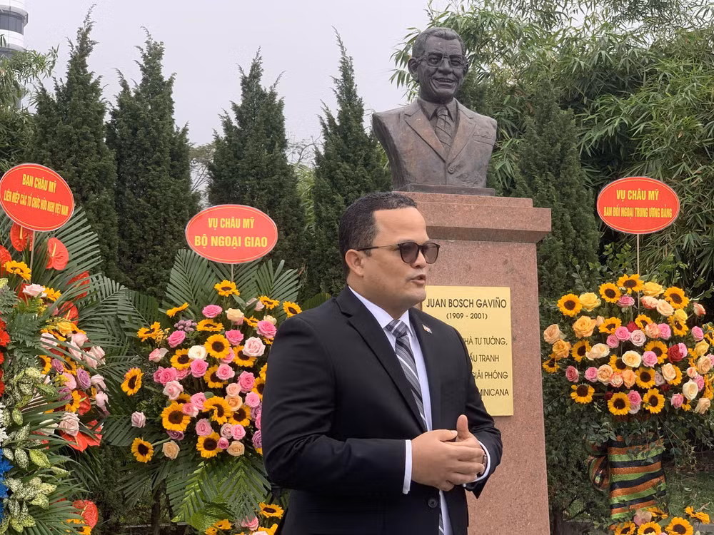 多米尼加驻越南大使:越南和多米尼加有着自由和社会进步的共同愿望 ảnh 2 多米尼加驻越南大使:越南和多米尼加有着自由和社会进步的共同愿望 ảnh 2
