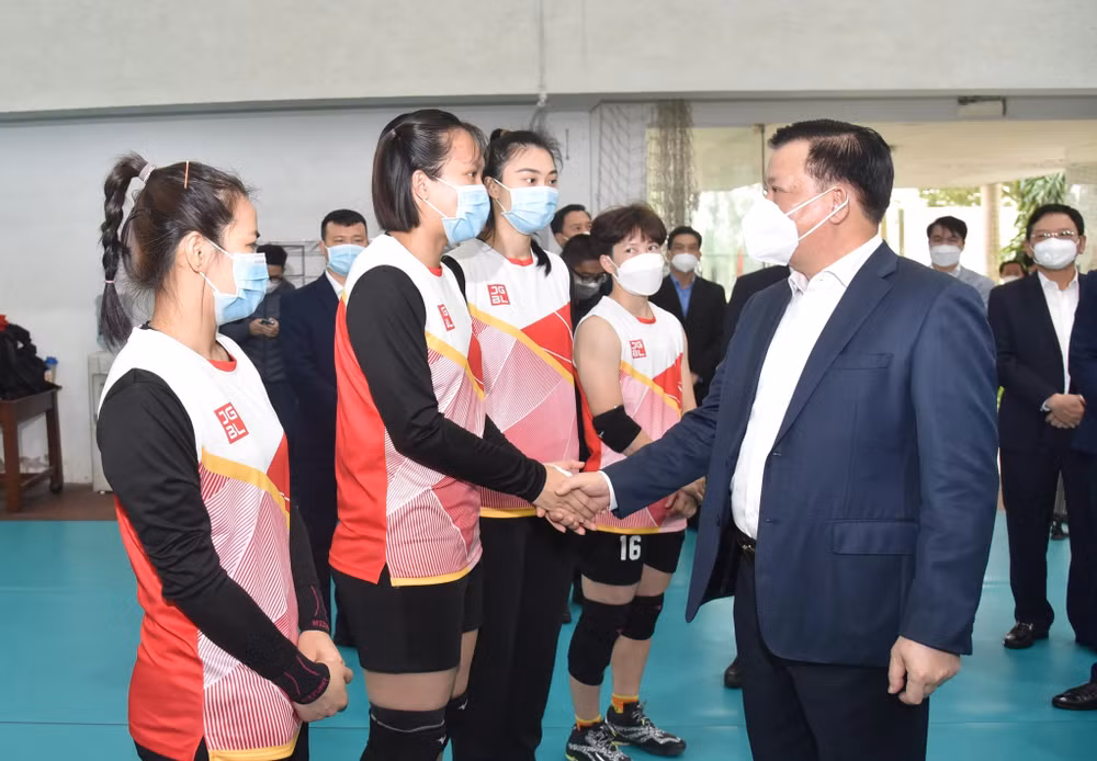 河内市委书记丁进勇:做好充分准备 为第31届东运会提供最佳服务 ảnh 1 河内市委书记丁进勇:做好充分准备 为第31届东运会提供最佳服务 ảnh 1