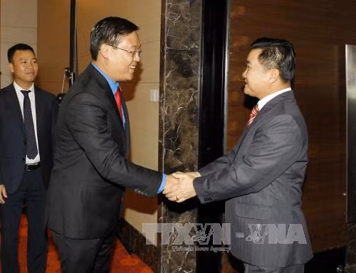 越老建交55周年：促进越老两国青年团结友好合作关系发展 ảnh 1
