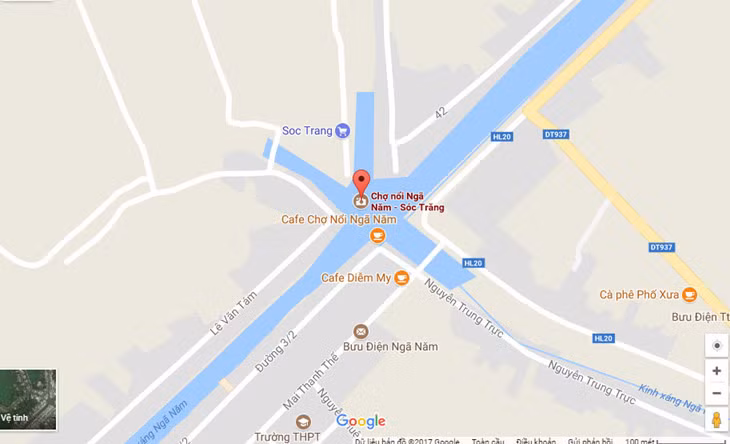 浓郁西部水乡特色的五岔路口水上集市 ảnh 1