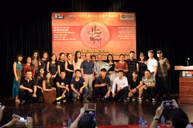 越南与新加坡合作排演戏剧版《红楼梦》 ảnh 1