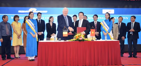 Vinalines与比利时企业签署港口与物流领域的合作备忘录 ảnh 1 Vinalines与比利时企业签署港口与物流领域的合作备忘录 ảnh 1