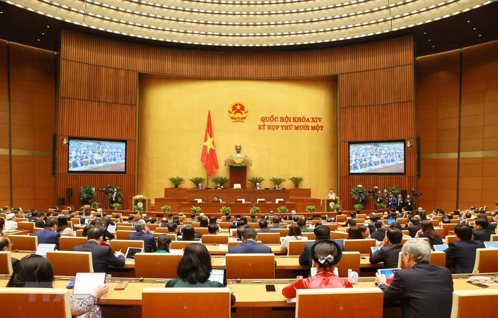 越南第十四届国会第十一次会议新闻公报(第三号) ảnh 1 越南第十四届国会第十一次会议新闻公报(第三号) ảnh 1