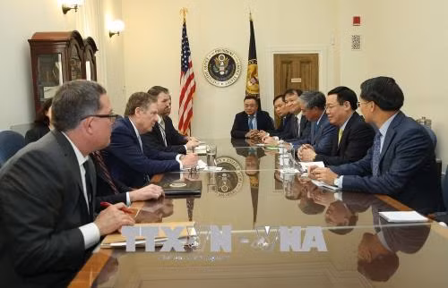 王廷惠美国之行:进一步加强越美经贸投资关系 ảnh 1 王廷惠美国之行:进一步加强越美经贸投资关系 ảnh 1
