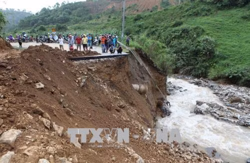 北部山区暴雨洪灾致民众损失惨重 ảnh 2 北部山区暴雨洪灾致民众损失惨重 ảnh 2