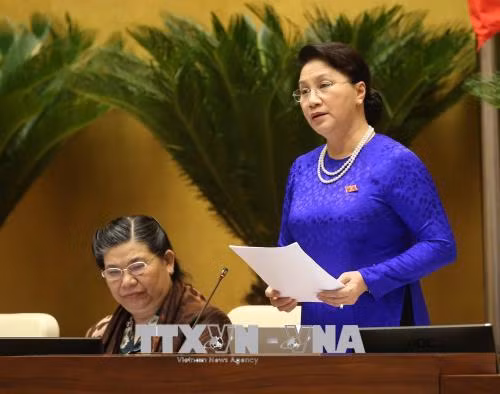 越南第十四届国会第五次会议公报(第十三号) ảnh 1 越南第十四届国会第五次会议公报(第十三号) ảnh 1