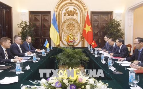 越南与乌克兰外交部举行副部长级政治磋商 ảnh 1 越南与乌克兰外交部举行副部长级政治磋商 ảnh 1