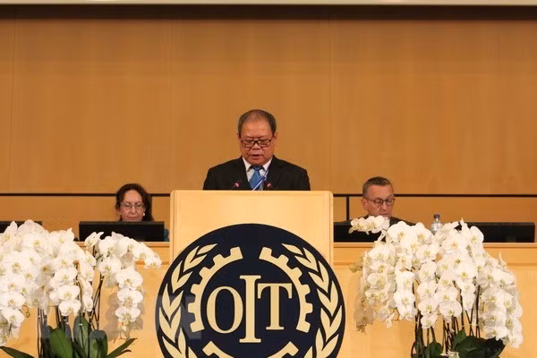 越南劳动总联合会代表团出席第107届国际劳工大会 ảnh 2 越南劳动总联合会代表团出席第107届国际劳工大会 ảnh 2