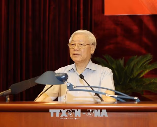 越共中央总书记阮富仲:让贪污腐败、浪费和官僚现象无藏身之地 ảnh 1 越共中央总书记阮富仲:让贪污腐败、浪费和官僚现象无藏身之地 ảnh 1