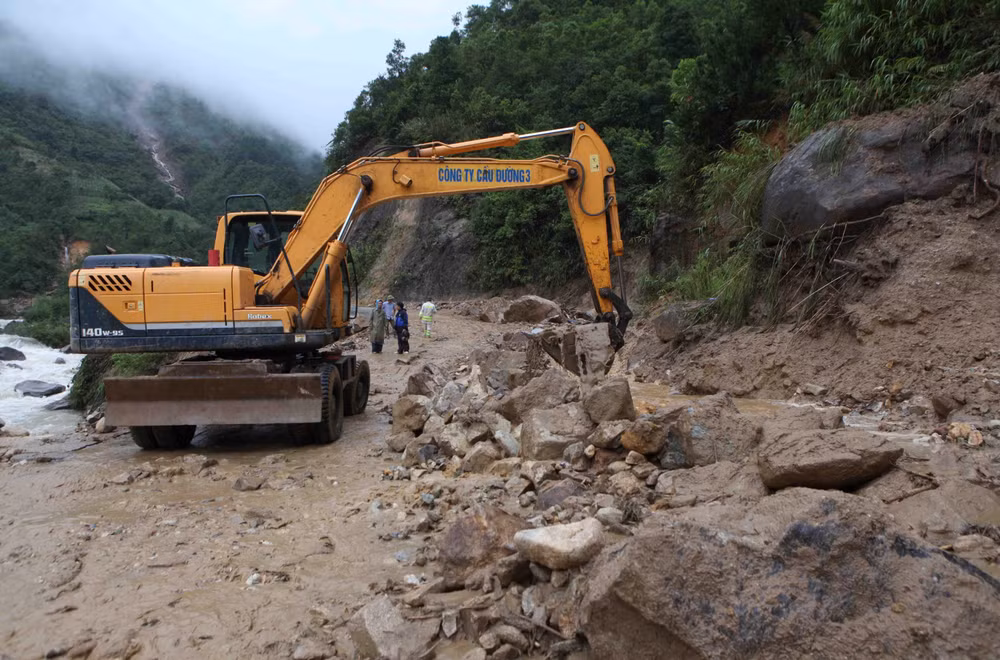暴雨洪灾给北部山区各省造成经济损失达1410亿越盾 ảnh 2