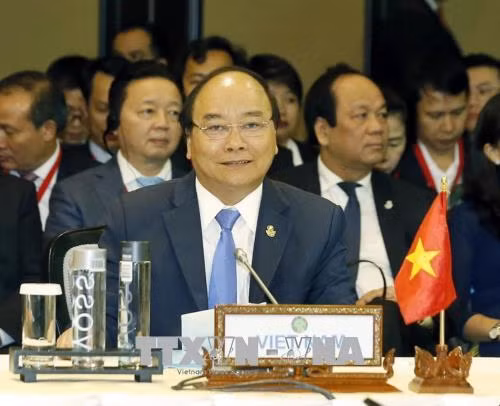 越南政府总理阮春福出席第九届柬老缅越峰会(CLMV9) ảnh 1