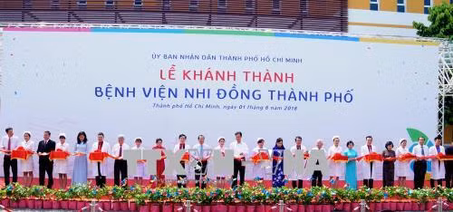越南最先进的儿童医院现身胡志明市 ảnh 1