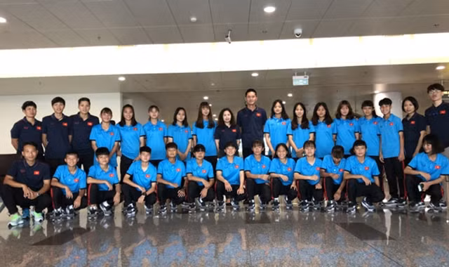 越南U15女足力争入围2019东南亚U15女足锦标赛决赛圈 ảnh 1