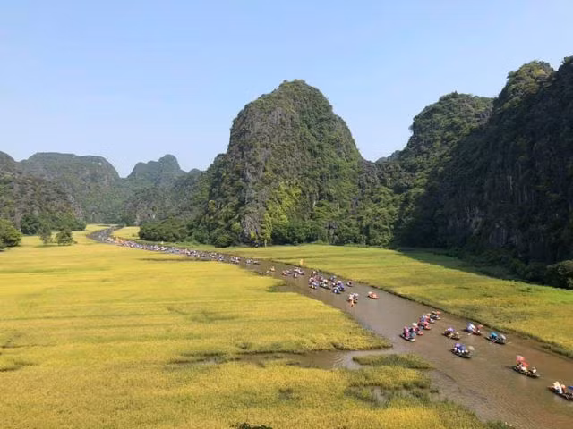 “金色三谷-长安” 旅游周在宁平省热闹登场 ảnh 2 “金色三谷-长安” 旅游周在宁平省热闹登场 ảnh 2