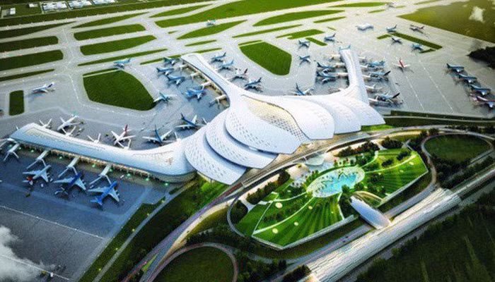 阮春福要求完善龙城国际航空港建设项目可行性研究报告 ảnh 1