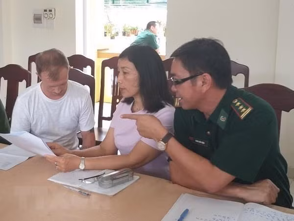 广治省：抓获被国际刑警组织发布国际通缉令的在逃犯 ảnh 1