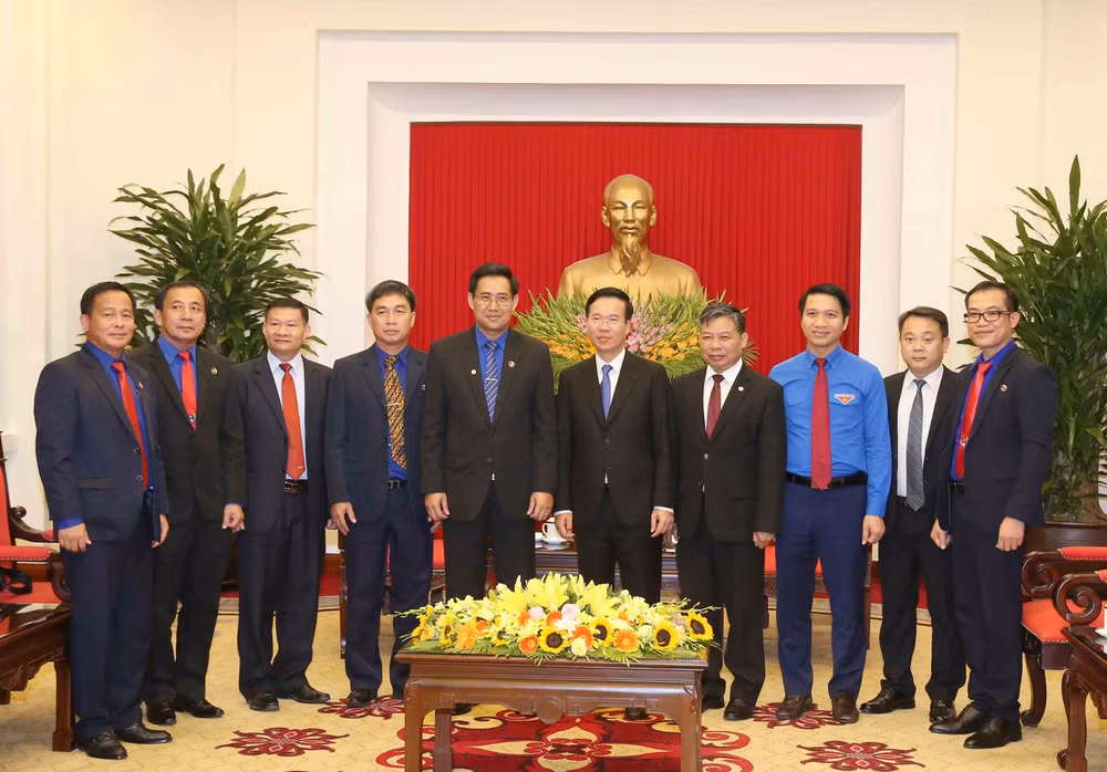 越老共同推动两国青年团合作走向深入 ảnh 2