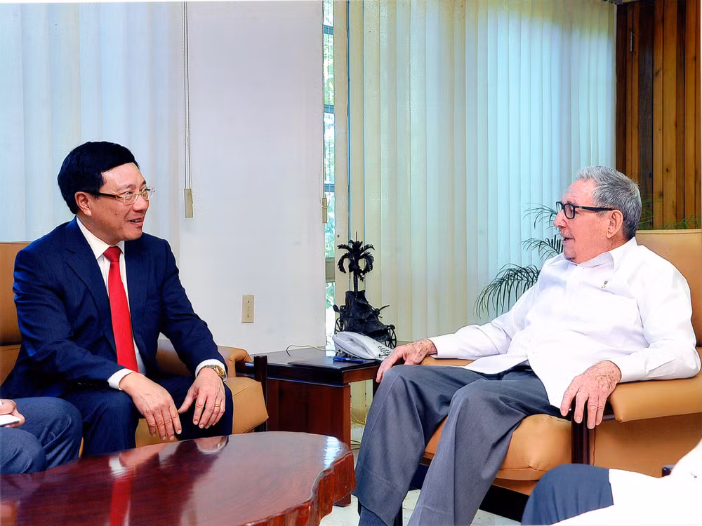 越南政府副总理兼外长范平明对古巴进行正式访问 ảnh 3 越南政府副总理兼外长范平明对古巴进行正式访问 ảnh 3