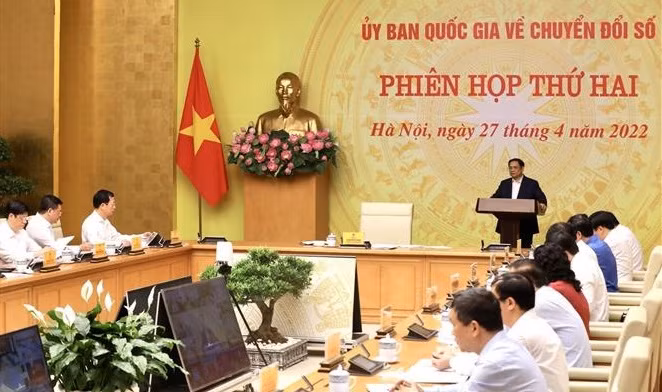 政府总理范明政:数字化转型是创新的助推器 ảnh 1 政府总理范明政:数字化转型是创新的助推器 ảnh 1