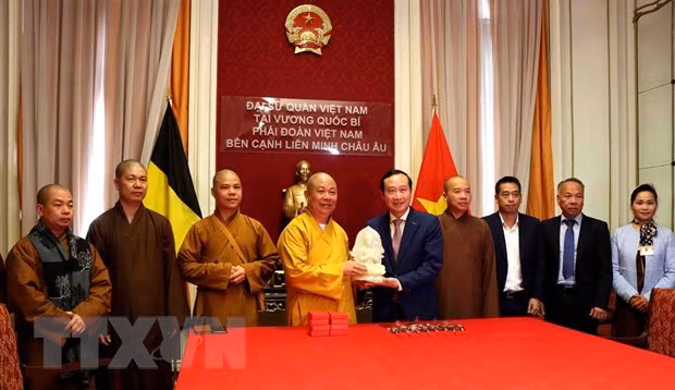 越南佛教协会积极向海外越南人传播越南佛教文化价值 ảnh 1 越南佛教协会积极向海外越南人传播越南佛教文化价值 ảnh 1