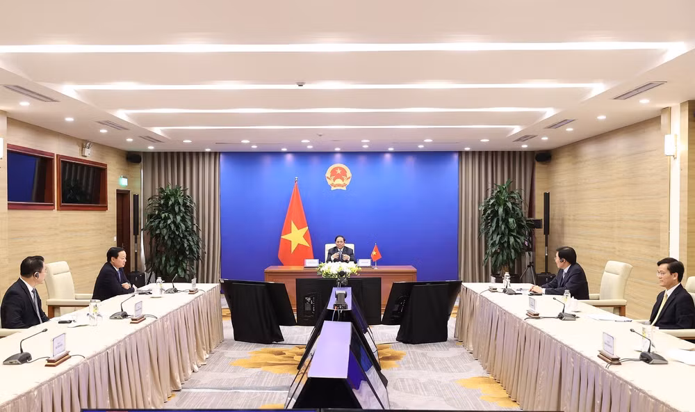 越南政府总理范明政在第四届亚太水峰会上提出三组措施 ảnh 1