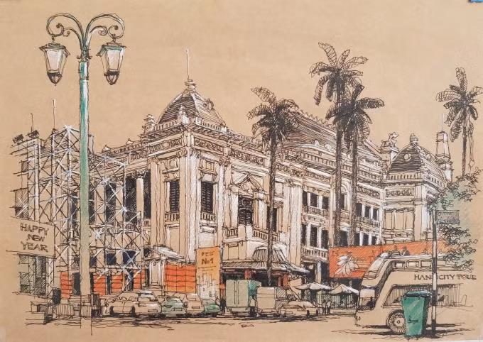 亚洲素描之旅即将抵达河内 ảnh 1