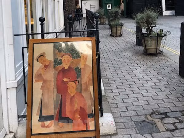 画家阮私严和裴春派作品展会在伦敦举行 ảnh 1 画家阮私严和裴春派作品展会在伦敦举行 ảnh 1