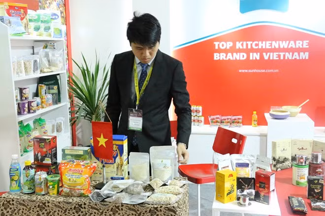 越南企业参加2018年印尼国际食品展 ảnh 1 越南企业参加2018年印尼国际食品展 ảnh 1