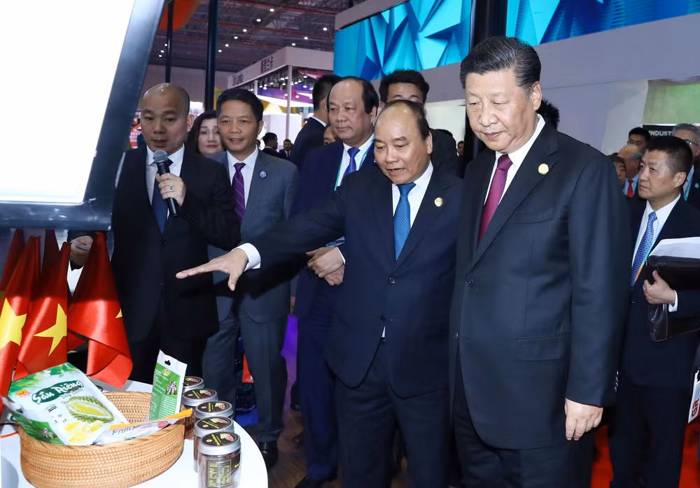 阮春福出席中国进博会之行取得圆满成功 ảnh 2 阮春福出席中国进博会之行取得圆满成功 ảnh 2