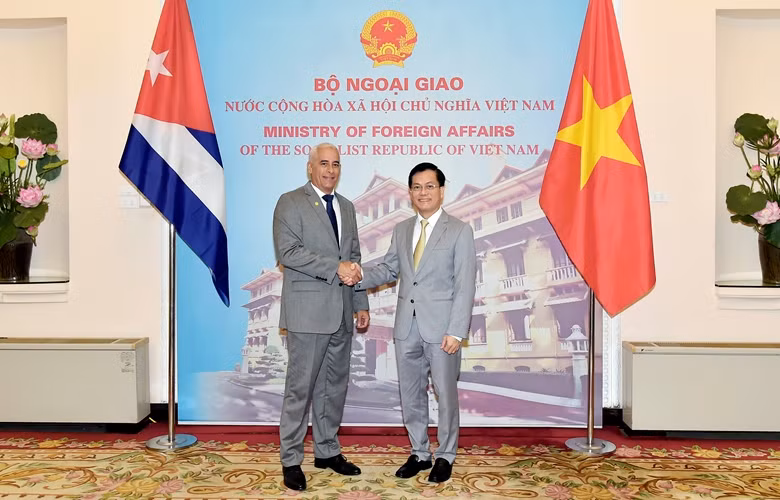 古巴外交部副部长对越南进行访问 ảnh 1 古巴外交部副部长对越南进行访问 ảnh 1