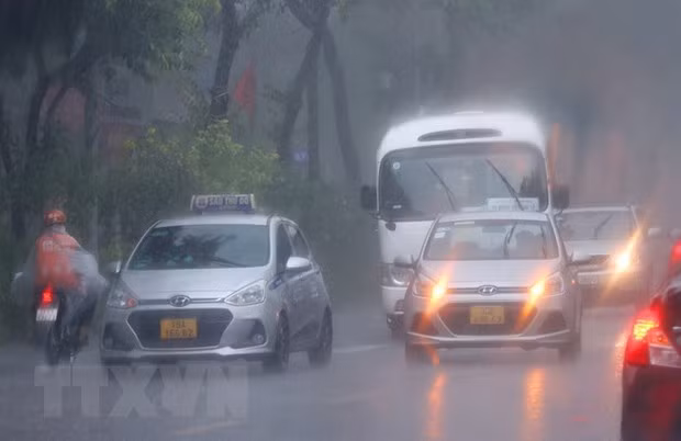 8月25日夜间至27日北部地区和清化省有大雨和雷阵雨 ảnh 2 8月25日夜间至27日北部地区和清化省有大雨和雷阵雨 ảnh 2