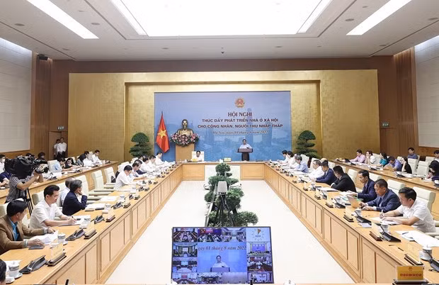 政府总理范明政主持召开促进社会保障性住房发展会议 ảnh 1 政府总理范明政主持召开促进社会保障性住房发展会议 ảnh 1