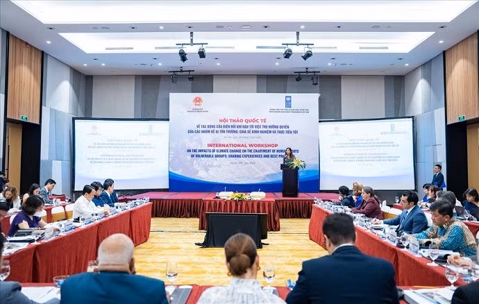 在气候变化中努力保障人权 ảnh 2