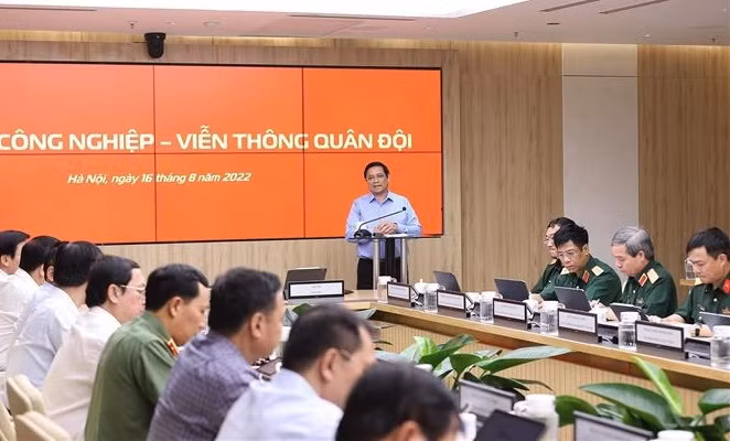政府总理范明政:Viettel 继续有效实施建设和捍卫国家两项战略任务 ảnh 2 政府总理范明政:Viettel 继续有效实施建设和捍卫国家两项战略任务 ảnh 2