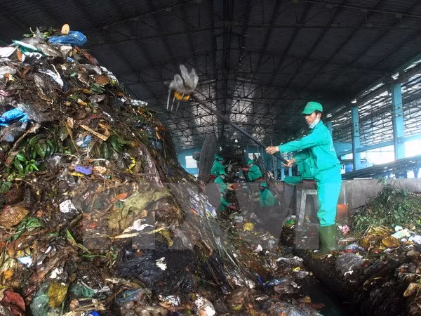越南西北地区规模最大的垃圾处理回收厂正式落成 ảnh 1 越南西北地区规模最大的垃圾处理回收厂正式落成 ảnh 1