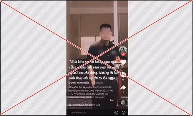 维和人员在乌干达牺牲的假信息造谣者遭调查 ảnh 1 维和人员在乌干达牺牲的假信息造谣者遭调查 ảnh 1