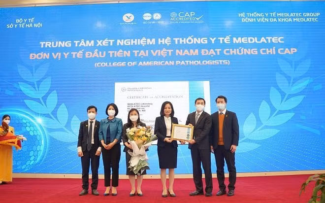 越南Medlatec实验室获得美国病理学家协会的认证 ảnh 2 越南Medlatec实验室获得美国病理学家协会的认证 ảnh 2
