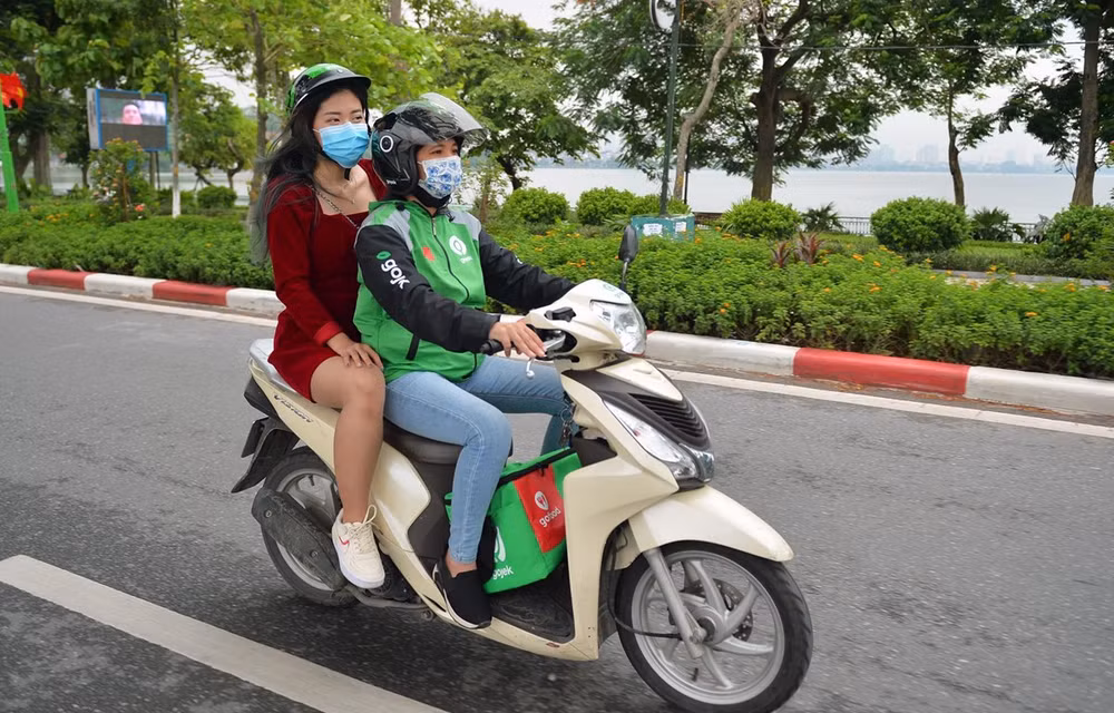 河内网约摩托车恢复运营 ảnh 1 河内网约摩托车恢复运营 ảnh 1