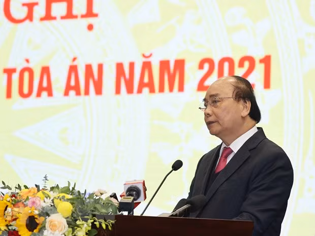 政府总理阮春福:力争将法院建设成为“保护正义的城堡” ảnh 1 政府总理阮春福:力争将法院建设成为“保护正义的城堡” ảnh 1